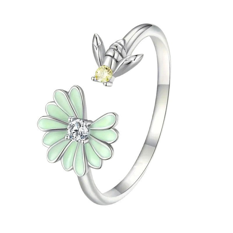 European And American Oil-drip Rings For Women