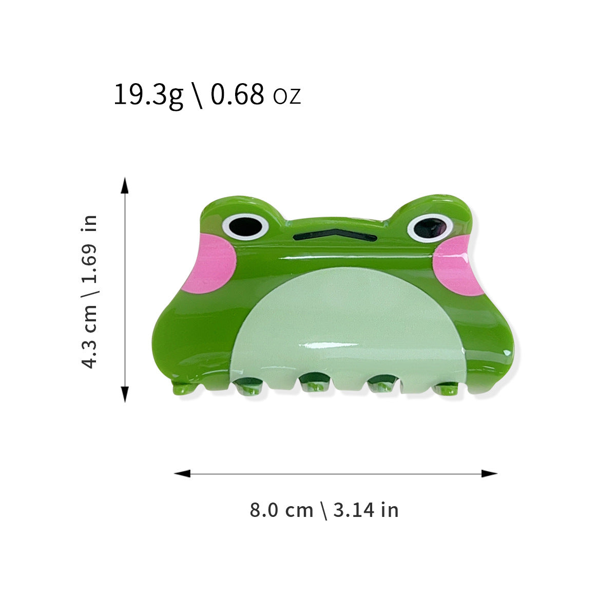 Cute Cartoon Frog Hair Clip Creative Accessories For Women